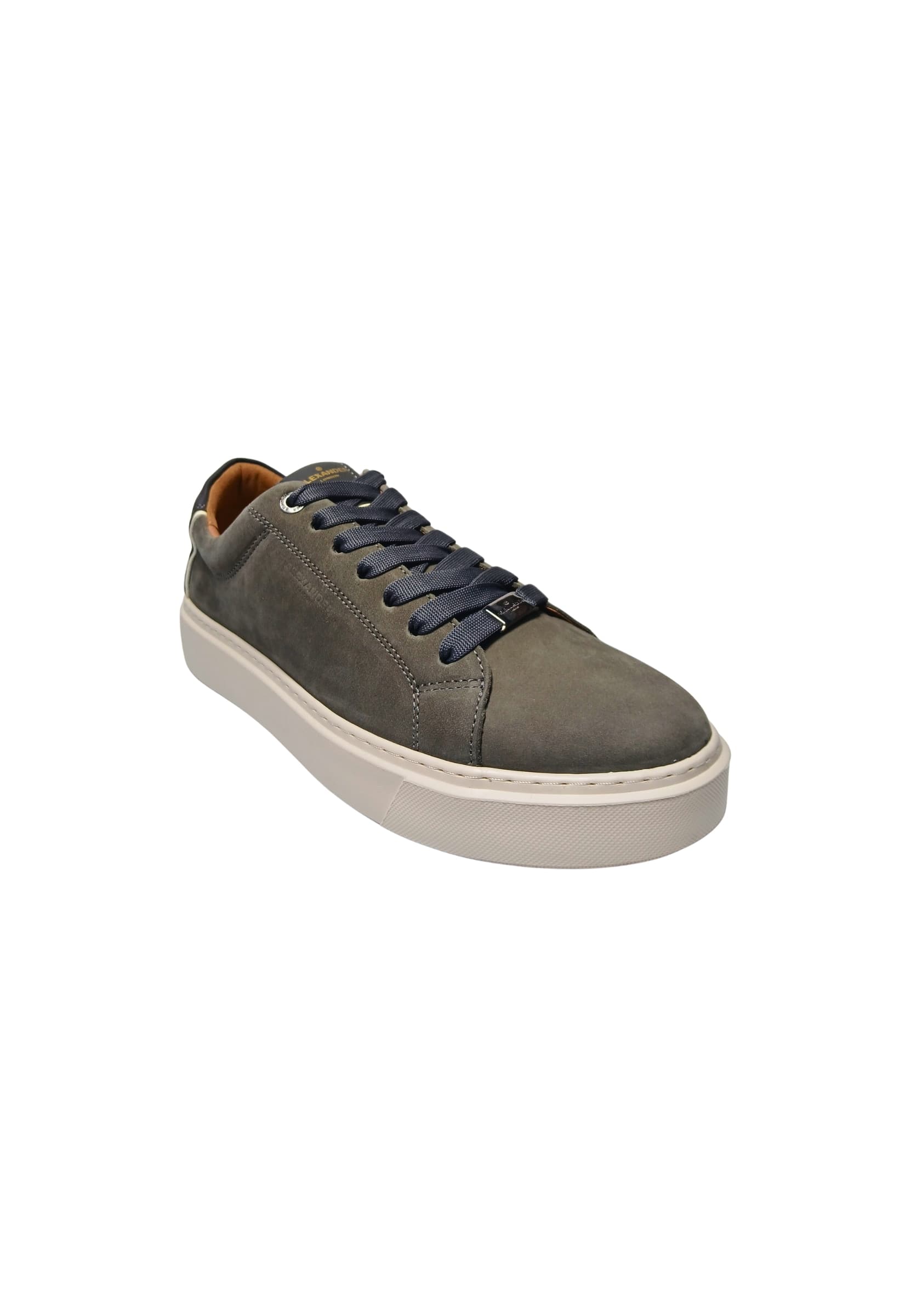 ALEXANDER SMITH albcldm-9003-dgy Alexander Smith Uomo Pelle Grigio - 5