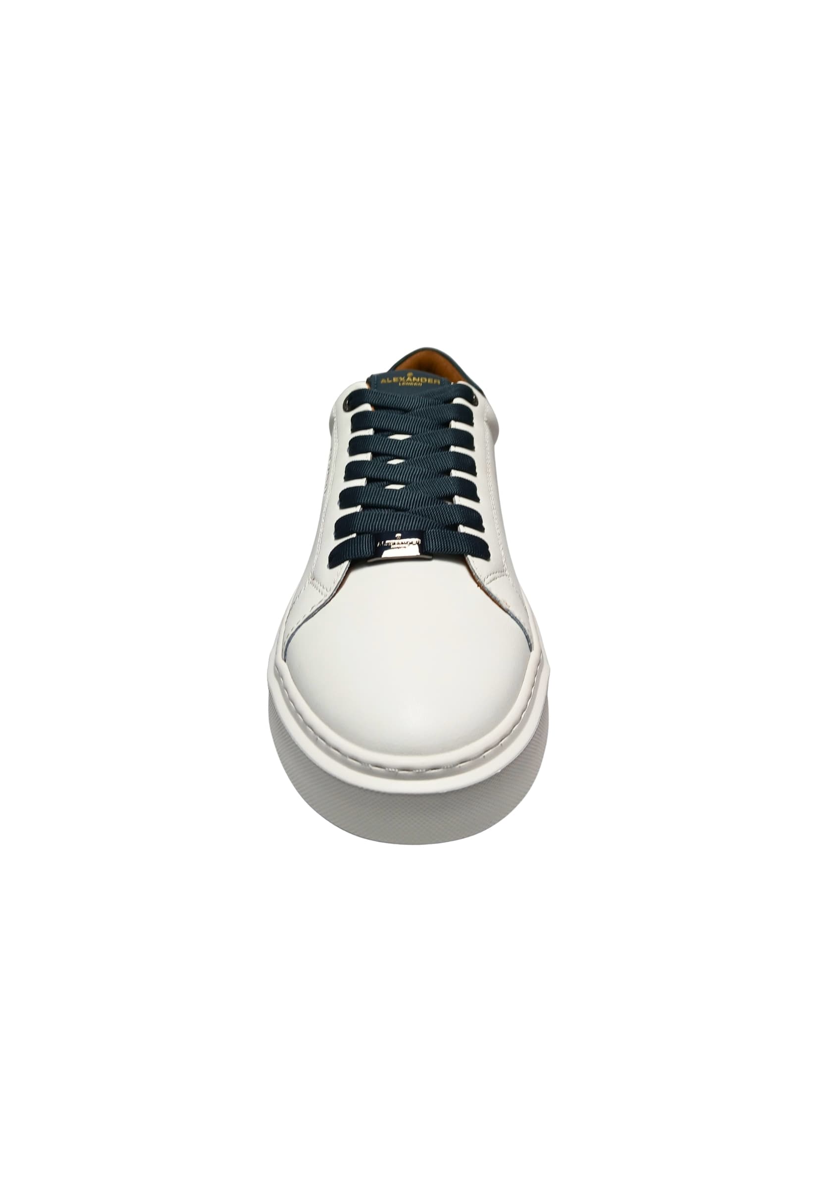 ALEXANDER SMITH albcldm-9010-wad Alexander Smith Uomo Pelle Bianco - 2