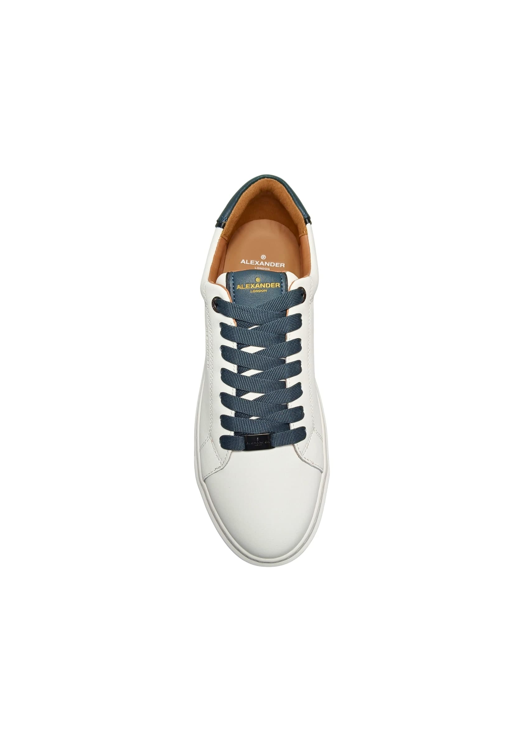 ALEXANDER SMITH albcldm-9010-wad Alexander Smith Uomo Pelle Bianco - 3