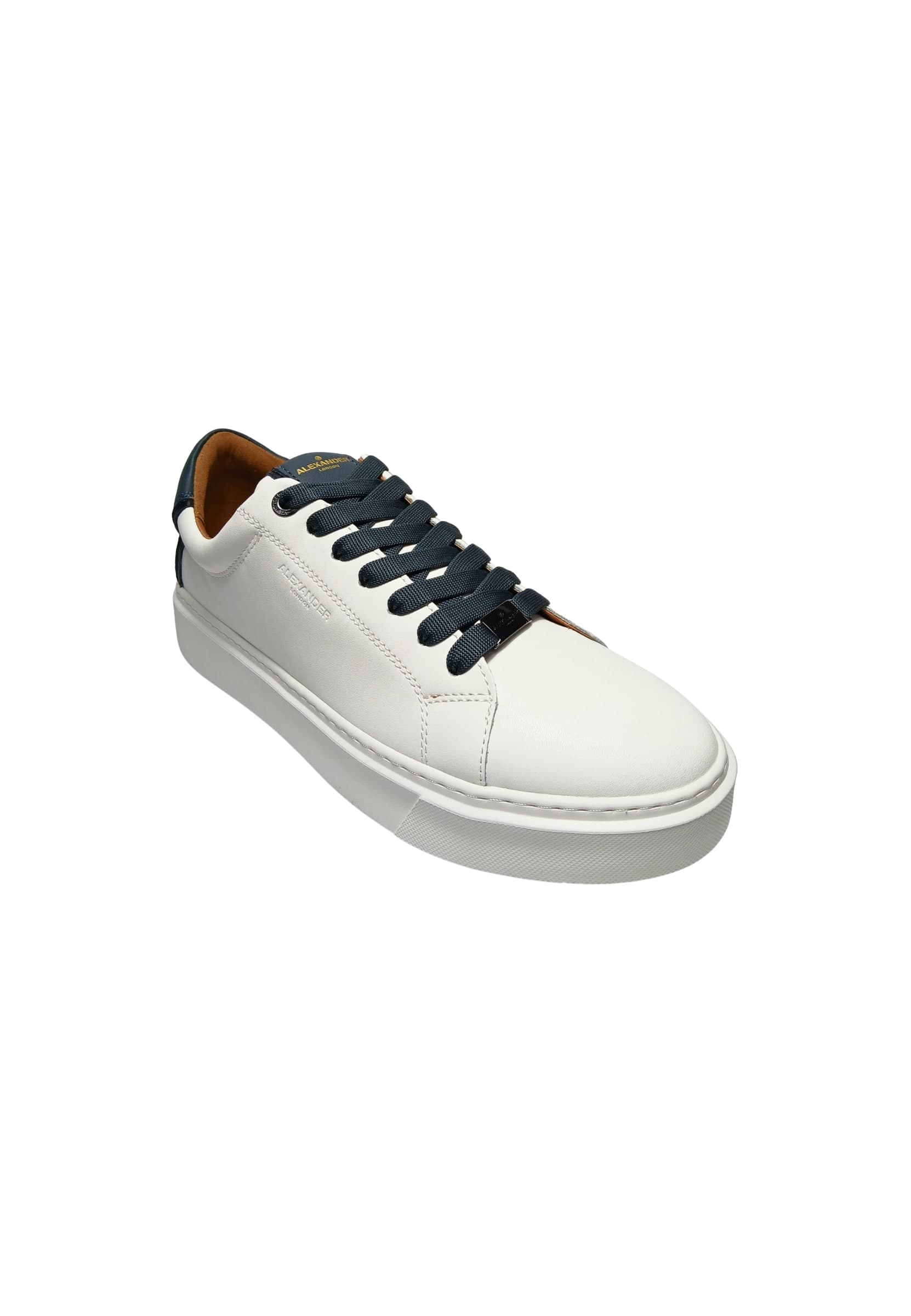 ALEXANDER SMITH albcldm-9010-wad Alexander Smith Uomo Pelle Bianco - 4