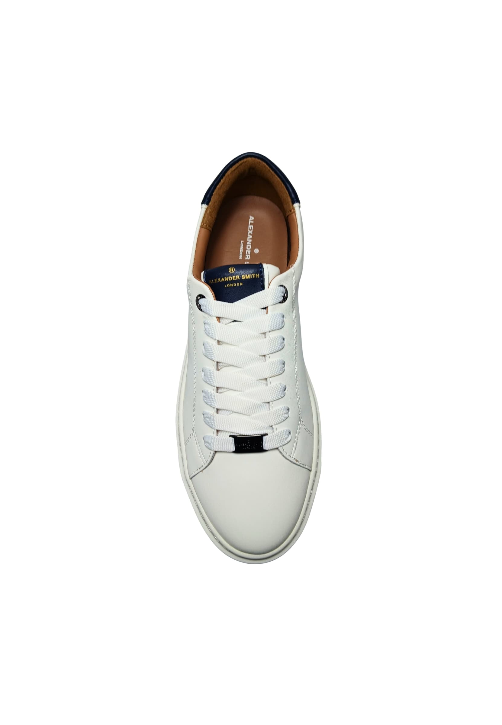 ALEXANDER SMITH albcldm-9010-wbl Alexander Smith Uomo Pelle Bianco - 2