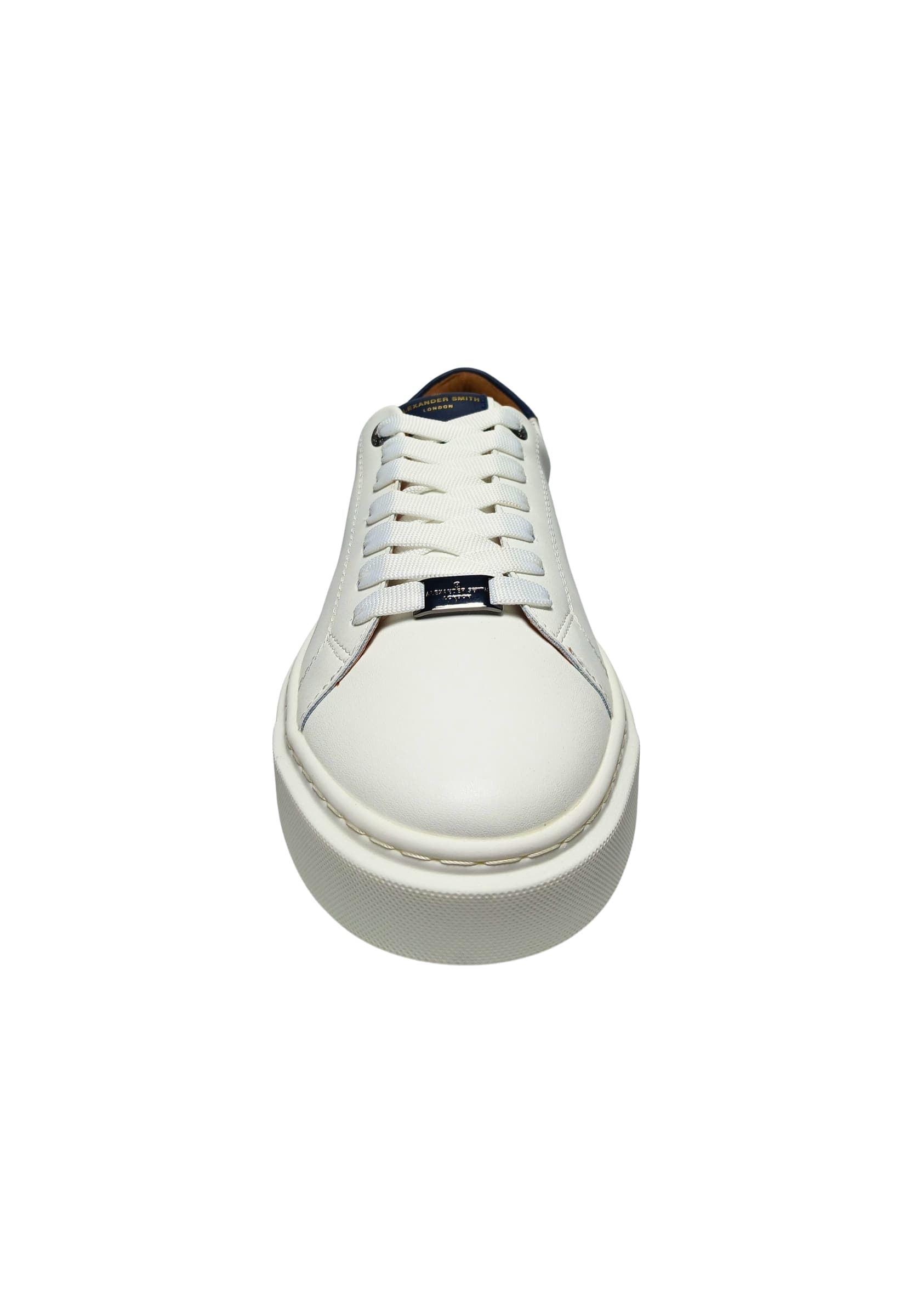 ALEXANDER SMITH albcldm-9010-wbl Alexander Smith Uomo Pelle Bianco - 5