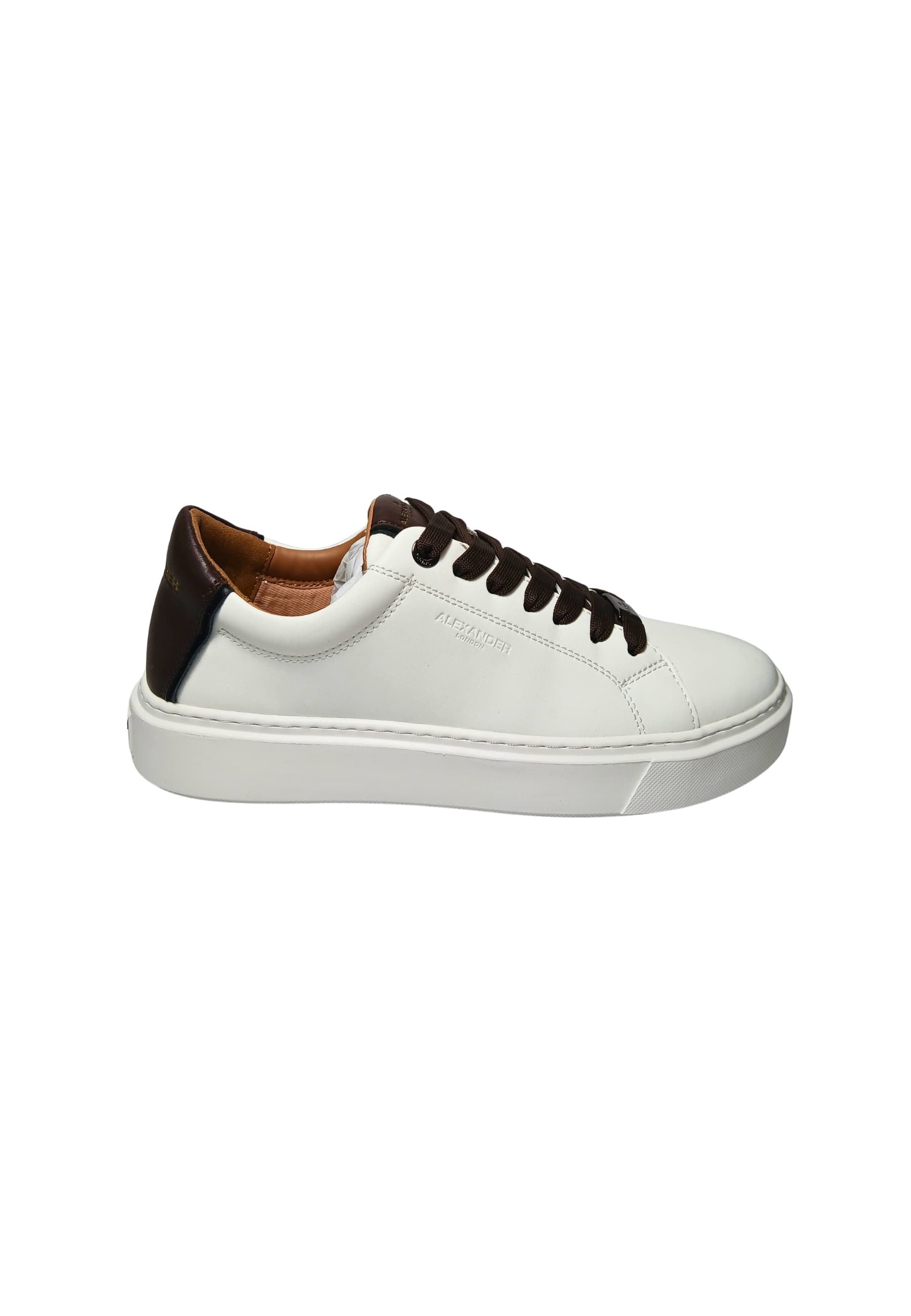 ALEXANDER SMITH albcldm-9010-wdb Alexander Smith Uomo Pelle Bianco - 6