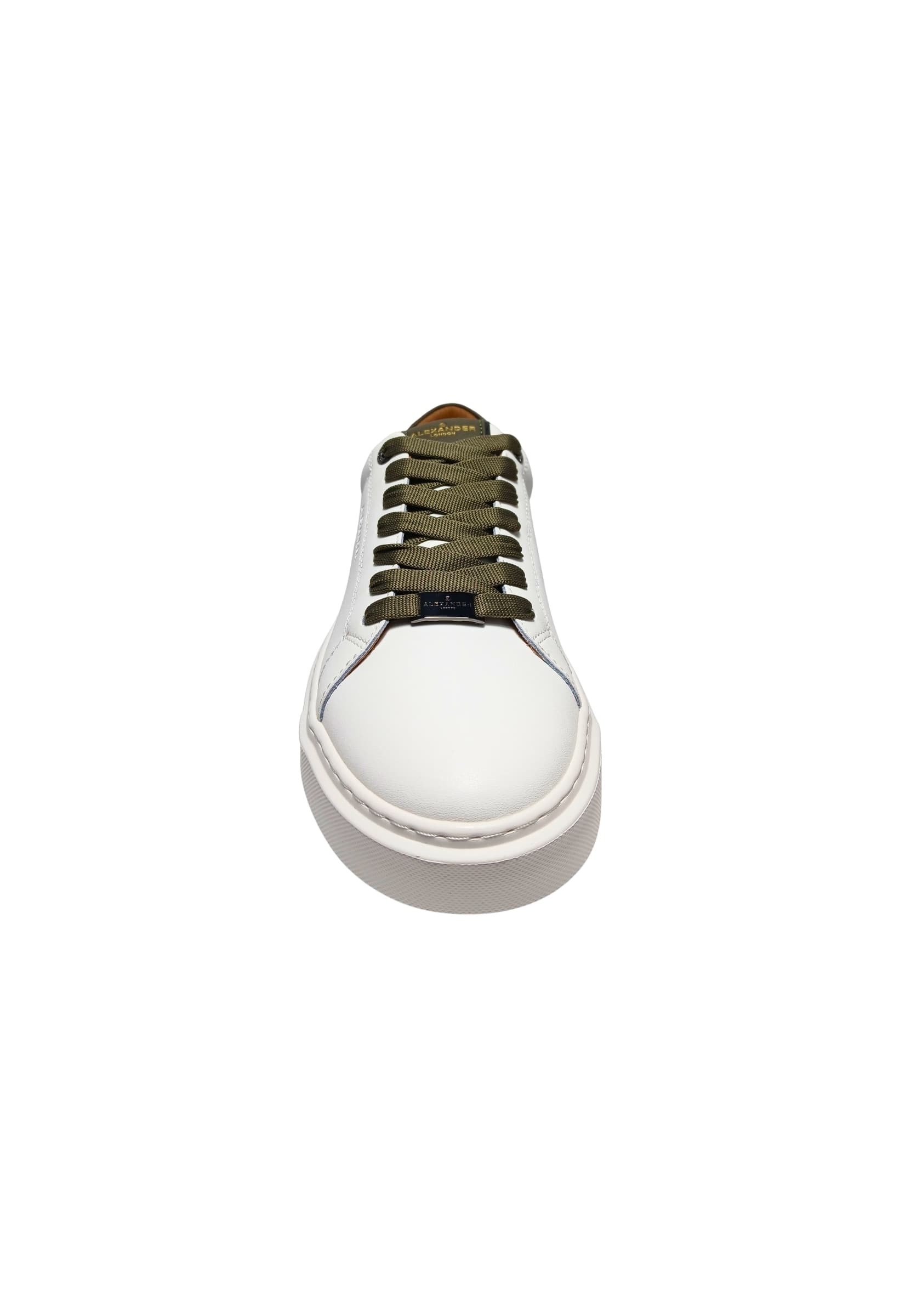 ALEXANDER SMITH albcldm-9010-wmt Alexander Smith Uomo Pelle Bianco - 2