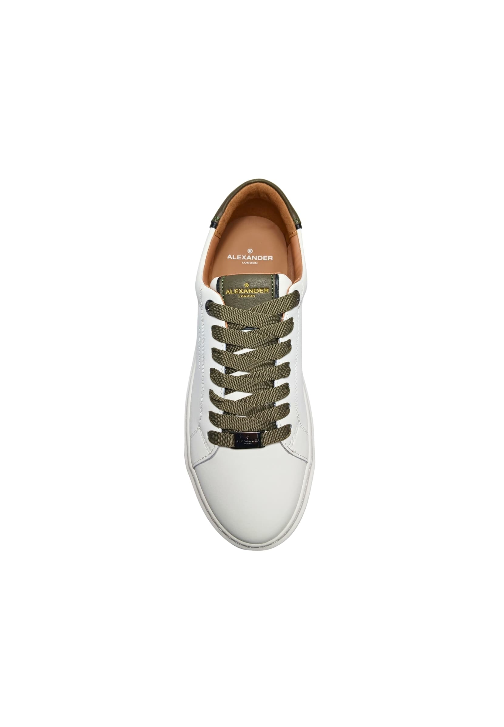ALEXANDER SMITH albcldm-9010-wmt Alexander Smith Uomo Pelle Bianco - 3