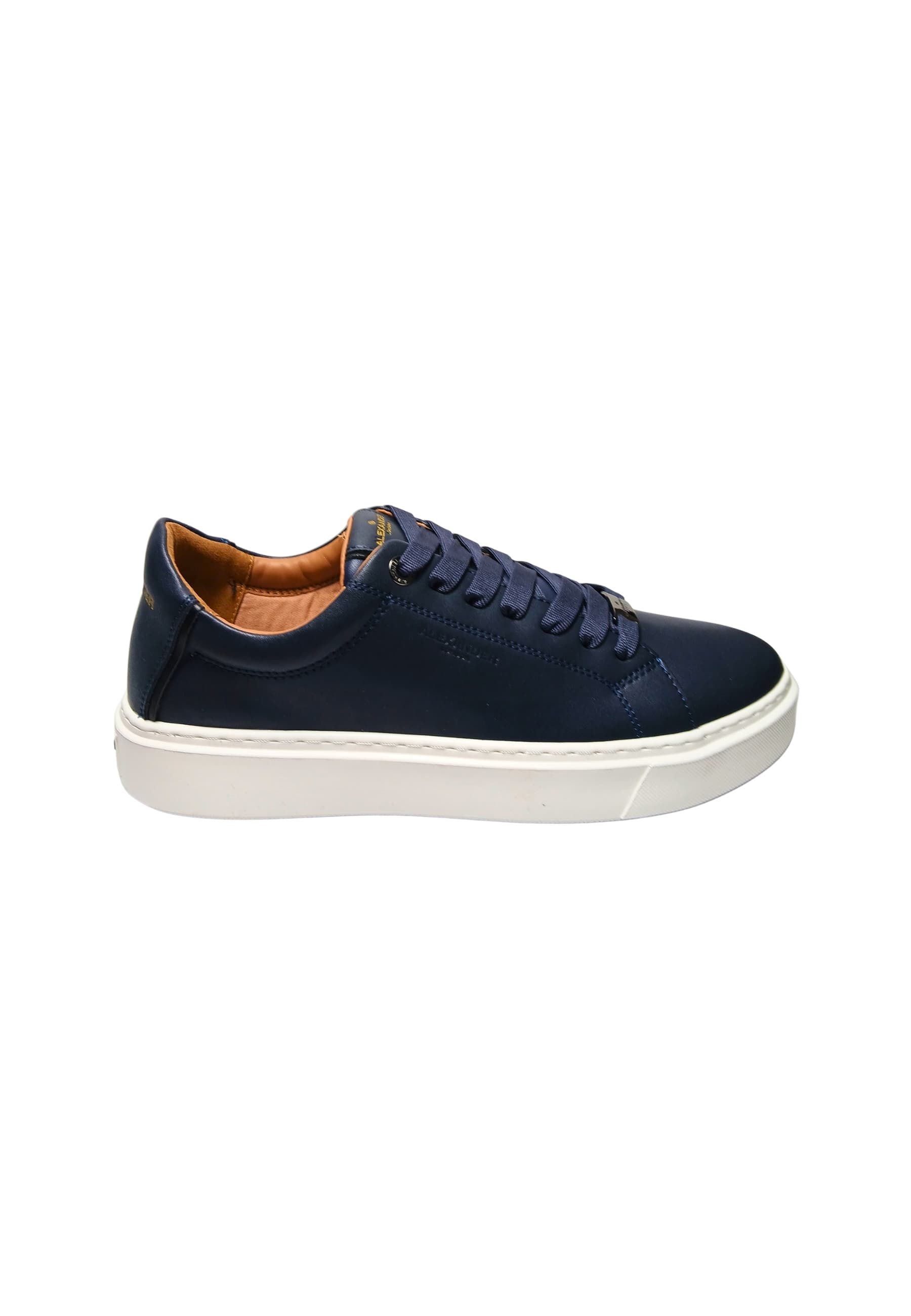 ALEXANDER SMITH albcldm-9012-ble Alexander Smith Uomo Pelle Blu - 6