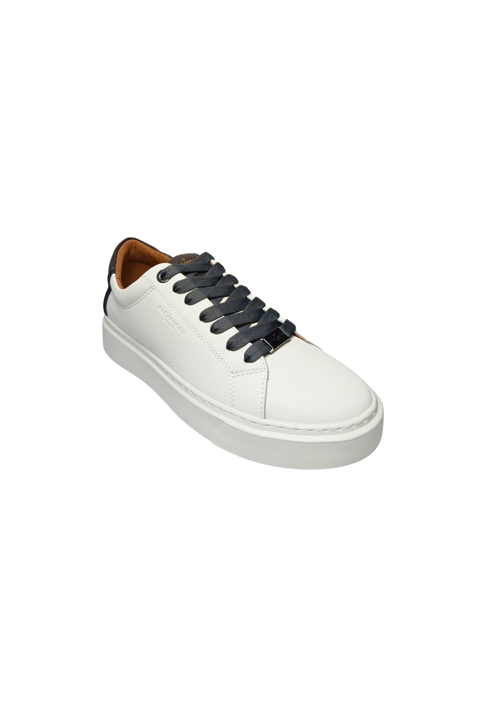ALEXANDER SMITH albcldm-9067-wdy Alexander Smith Uomo Pelle Bianco - 5