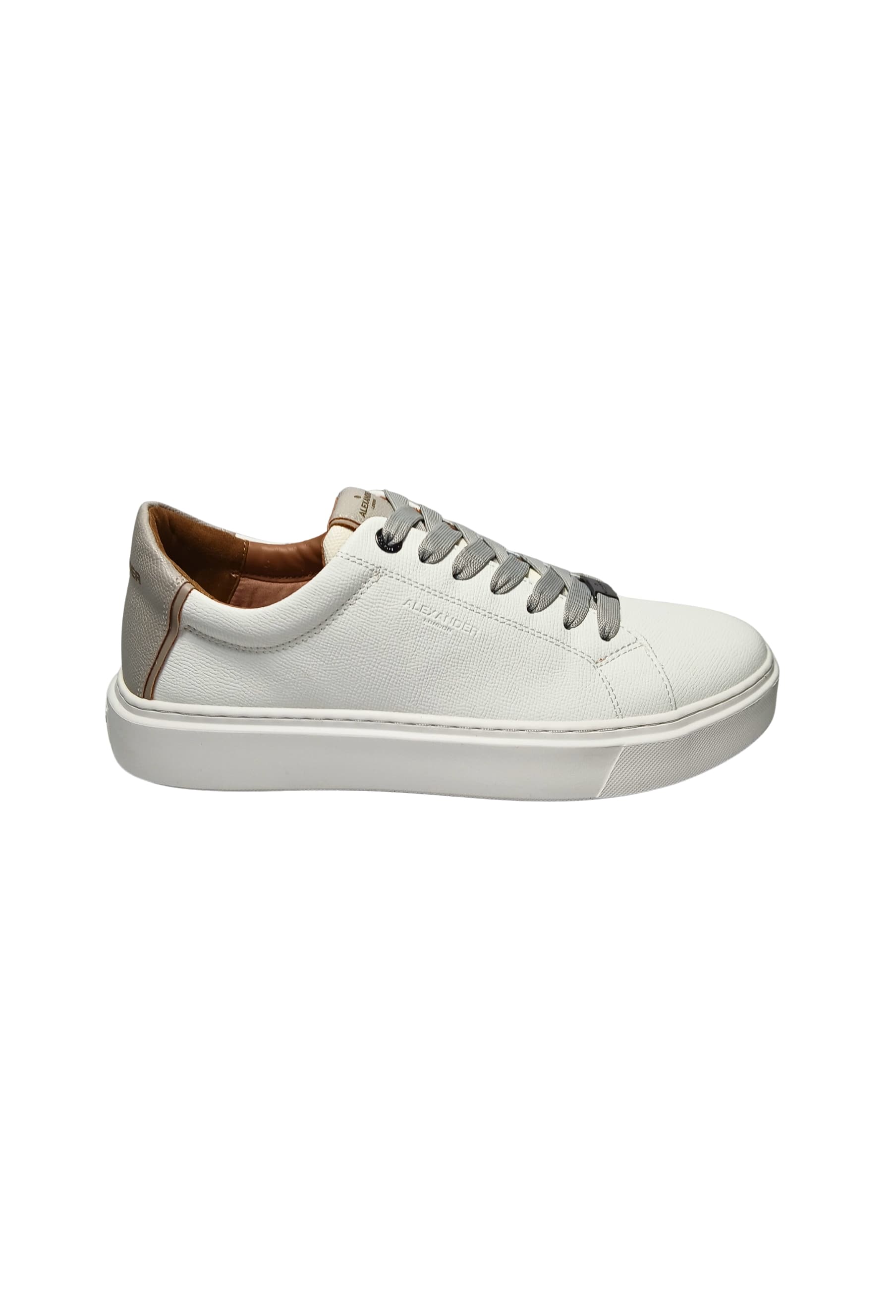 ALEXANDER SMITH albcldm-9067-wly Alexander Smith Uomo Pelle Bianco - 6