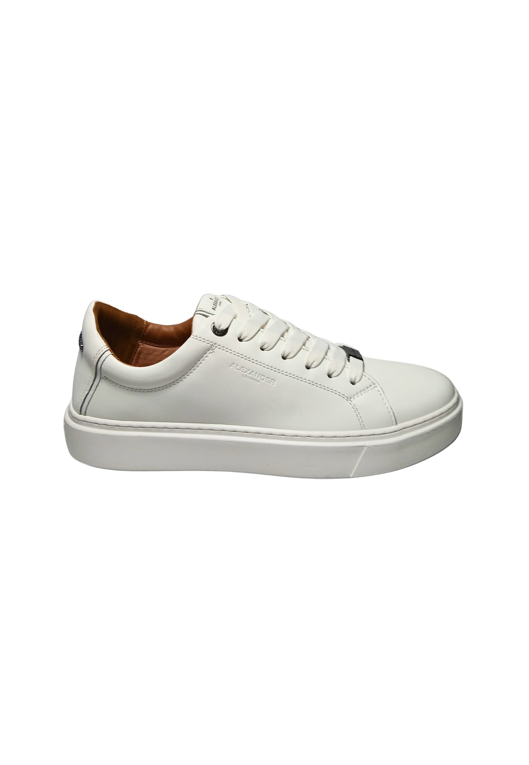 ALEXANDER SMITH albcldm-9143-twt Alexander Smith Uomo Pelle Bianco - 6