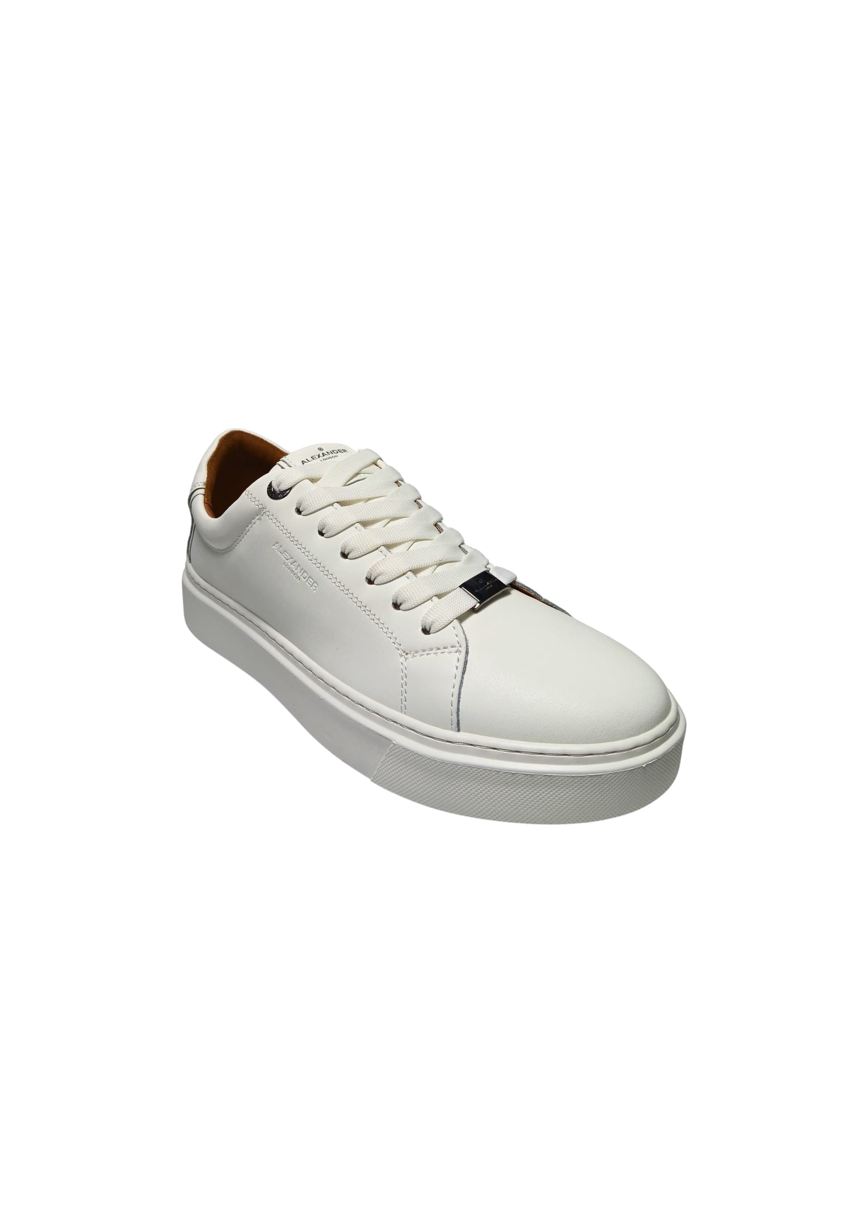 ALEXANDER SMITH albcldm-9143-twt Alexander Smith Uomo Pelle Bianco - 5