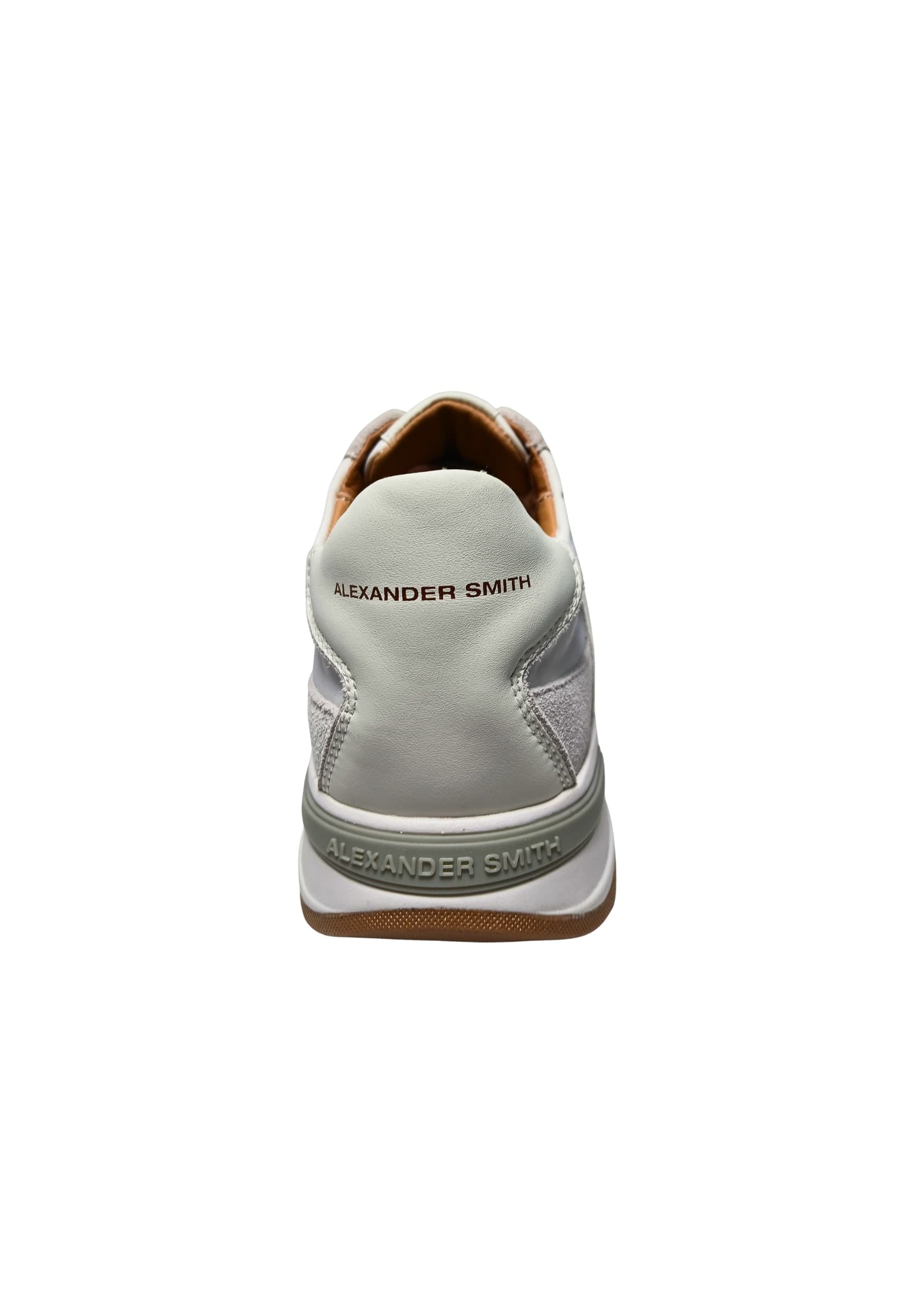 ALEXANDER SMITH asbblpm-3343-twt Alexander Smith Uomo Pelle Bianco - 4