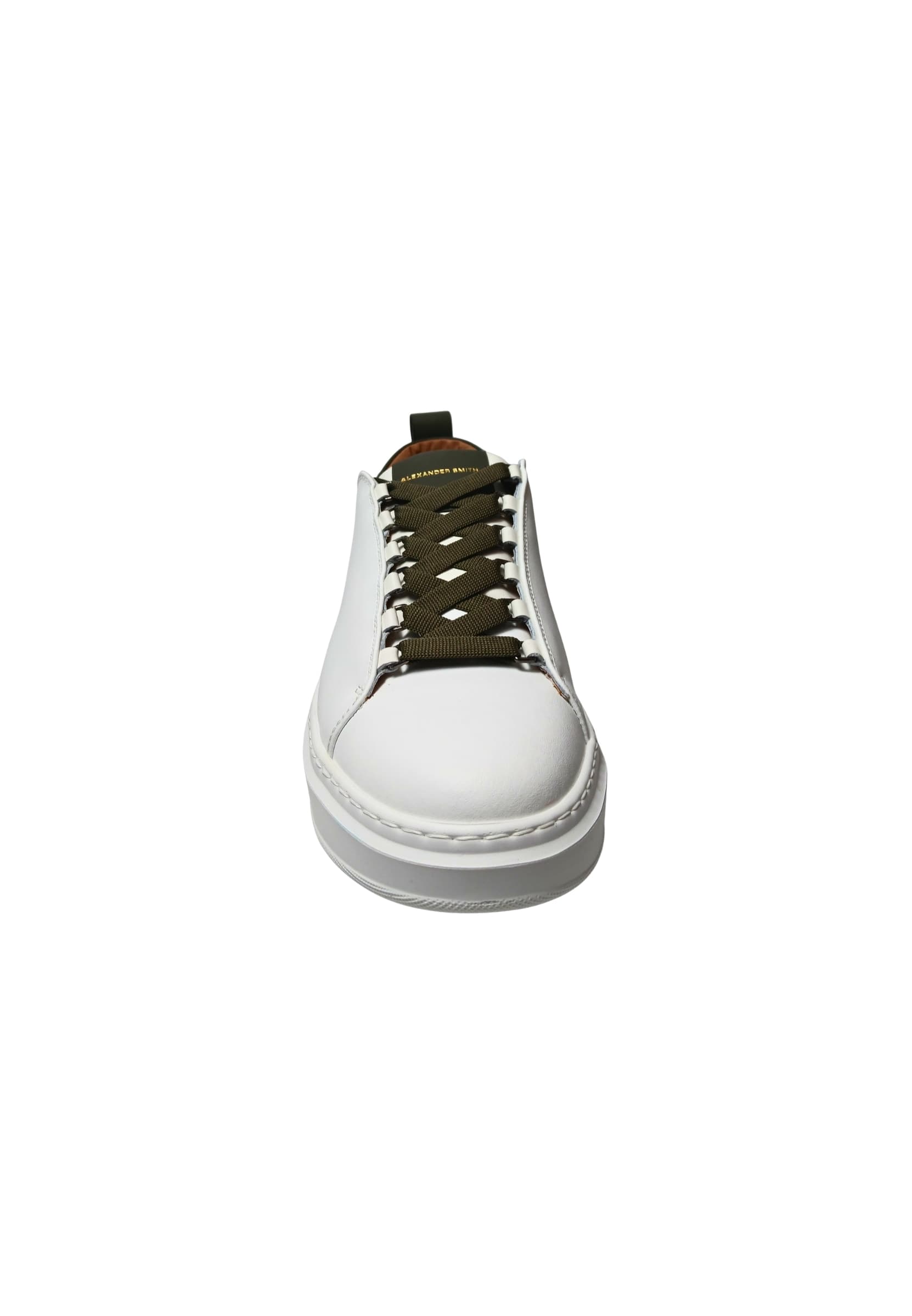 ALEXANDER SMITH asbbwym-2264-wmt Alexander Smith Uomo Pelle Bianco - 2