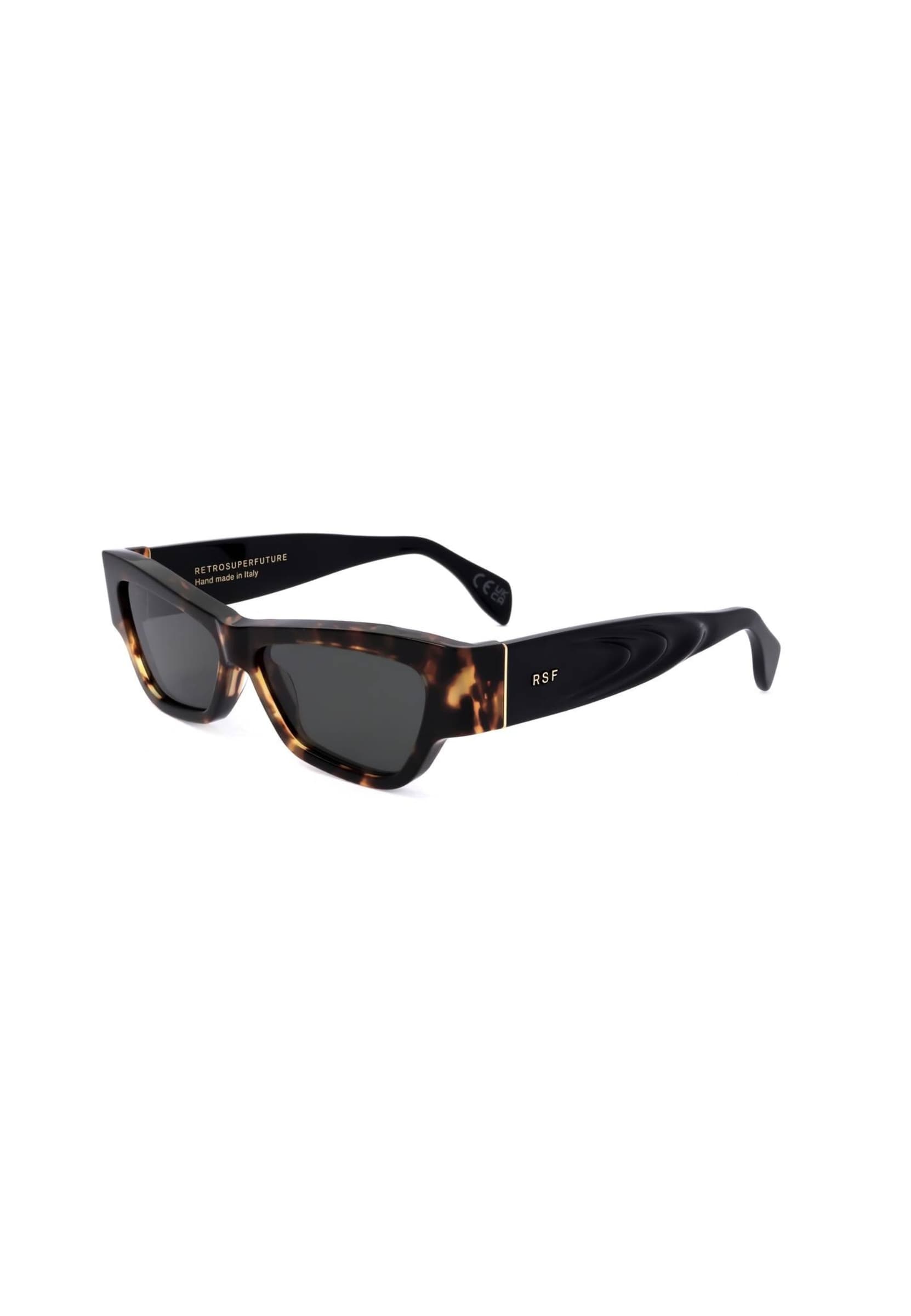 RETROSUPERFUTURE Occhiali da sole retrosuperfuture NAMEKOBURNTHAVANA-XWN Donna - 2