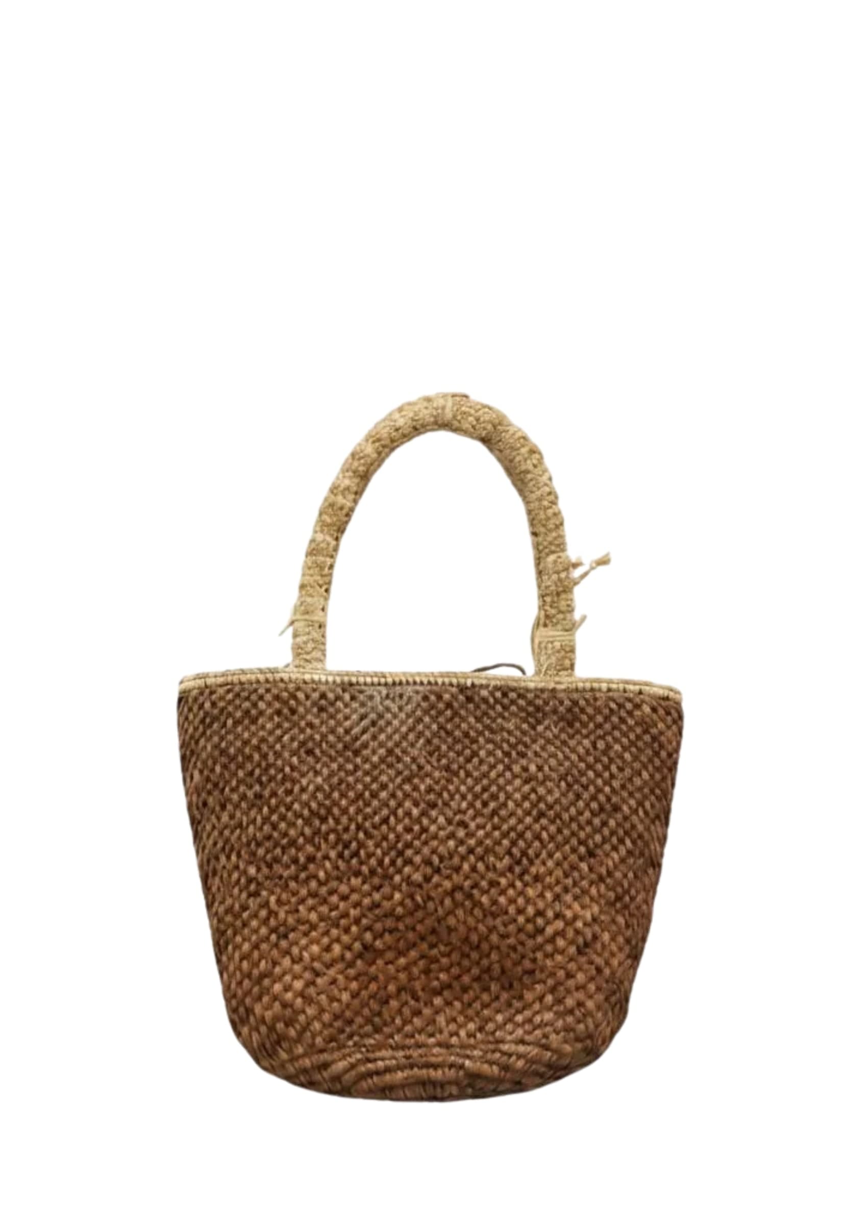 SAINT BARTH Borsa  raffia marrone - 2