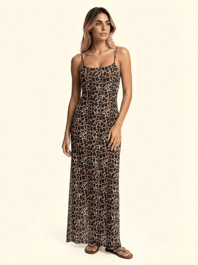 EFFEK vestito lungo donna fantasia - 2
