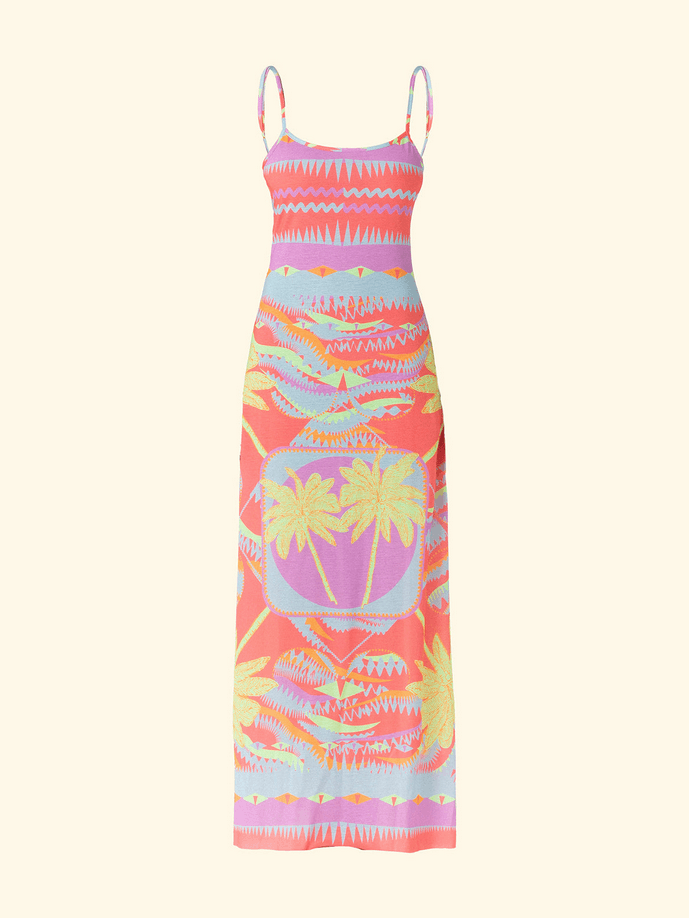 EFFEK vestito lungo donna fantasia - 4