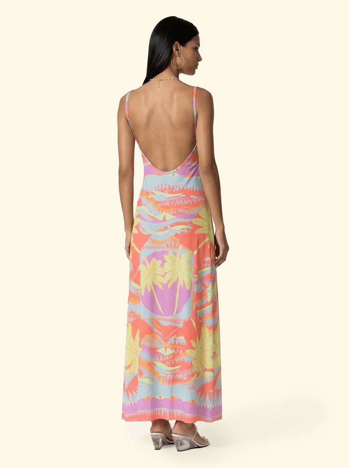 EFFEK vestito lungo donna fantasia - 3