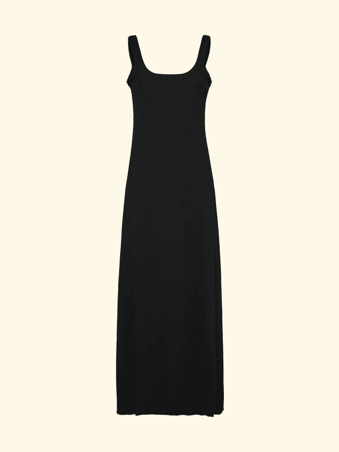 EFFEK vestito lungo donna nero - 4