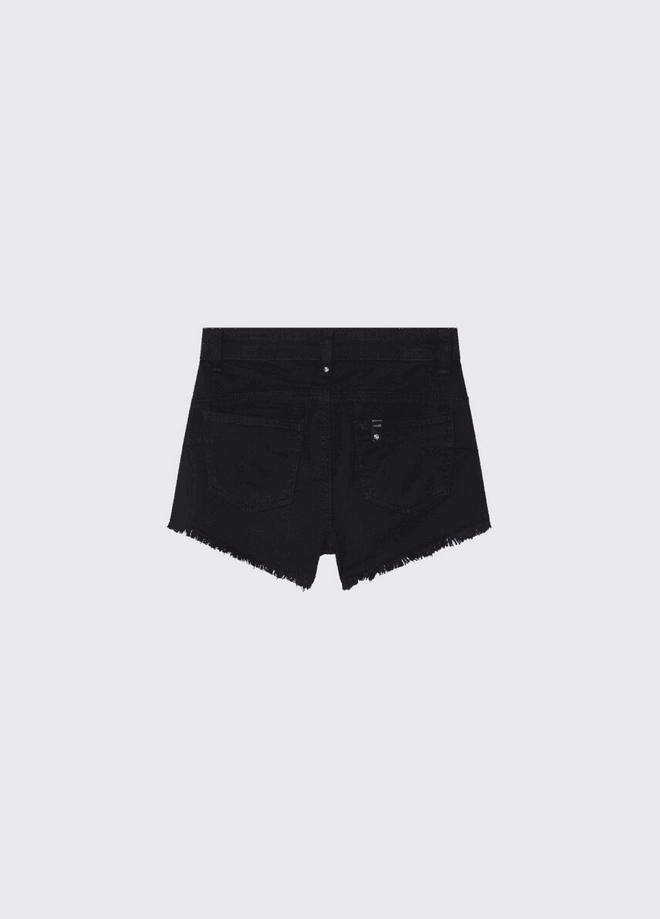 LIU JO KIDS shorts in drill bambina nero - 2
