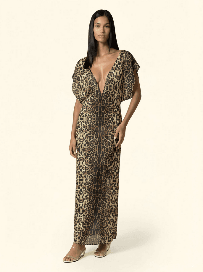 EFFEK vestito lungo donna fantasia - 2