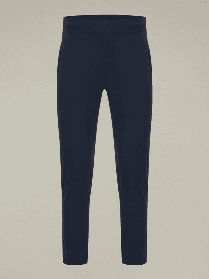 MACRON pantalone david uomo navy blue