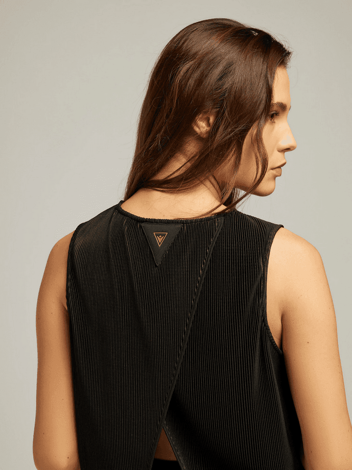 MACRON top steffi donna nero - 5