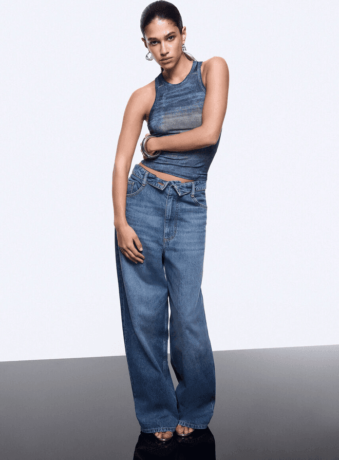 LIU JO top donna effetto denim - 4