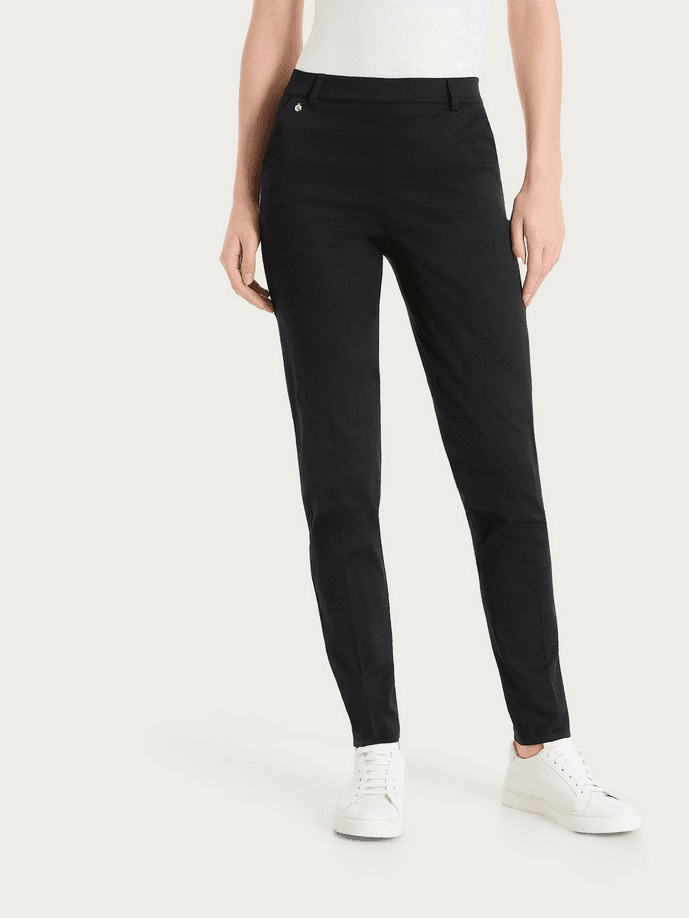 RAGNO pantalone chino donna nero