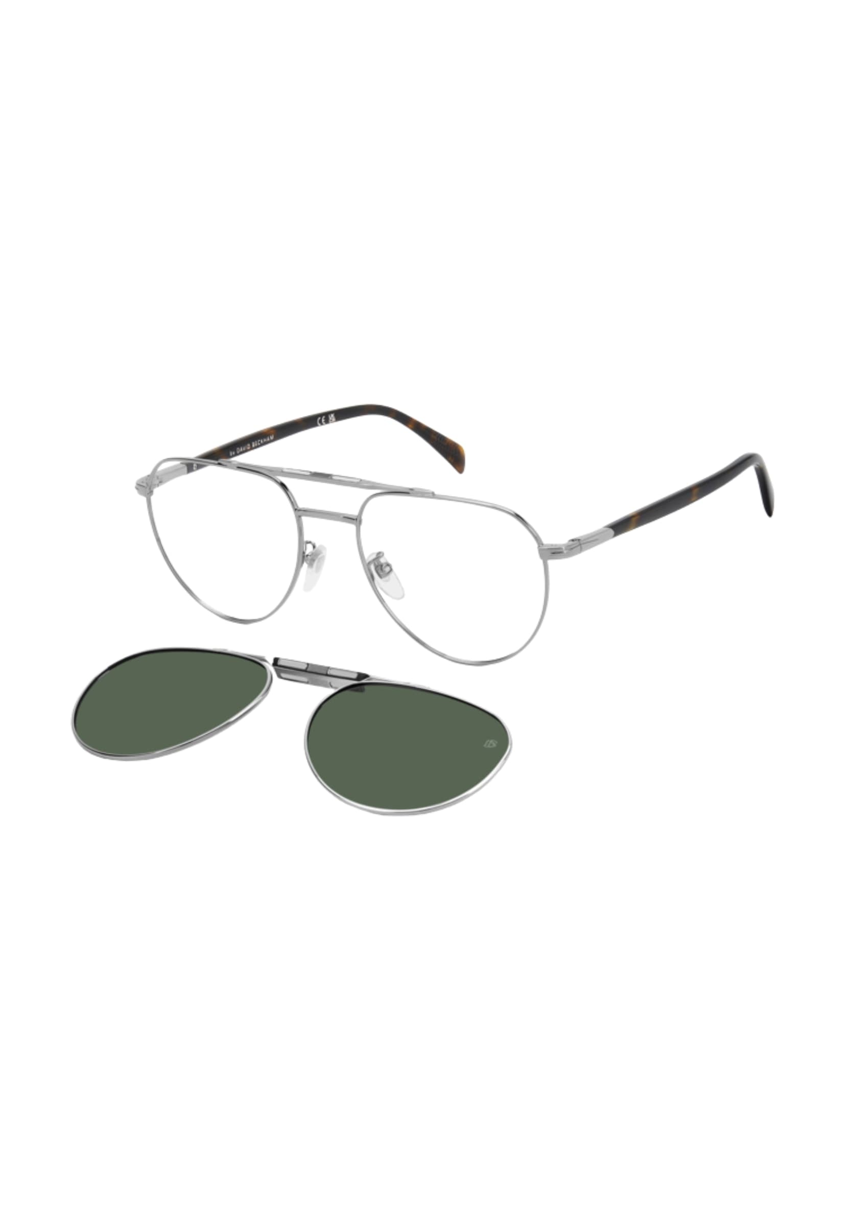 DAVID BECKHAM Occhiali da vista con clip david beckham DB1238C-31Z19 Uomo - 3