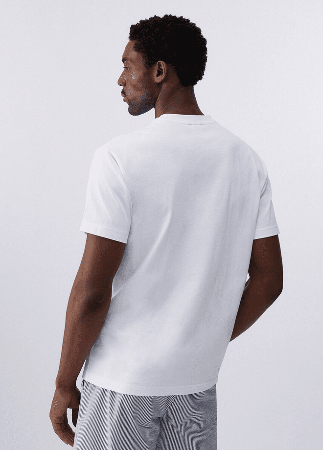 LIU JO t-shirt con stampa uomo bianco - 3