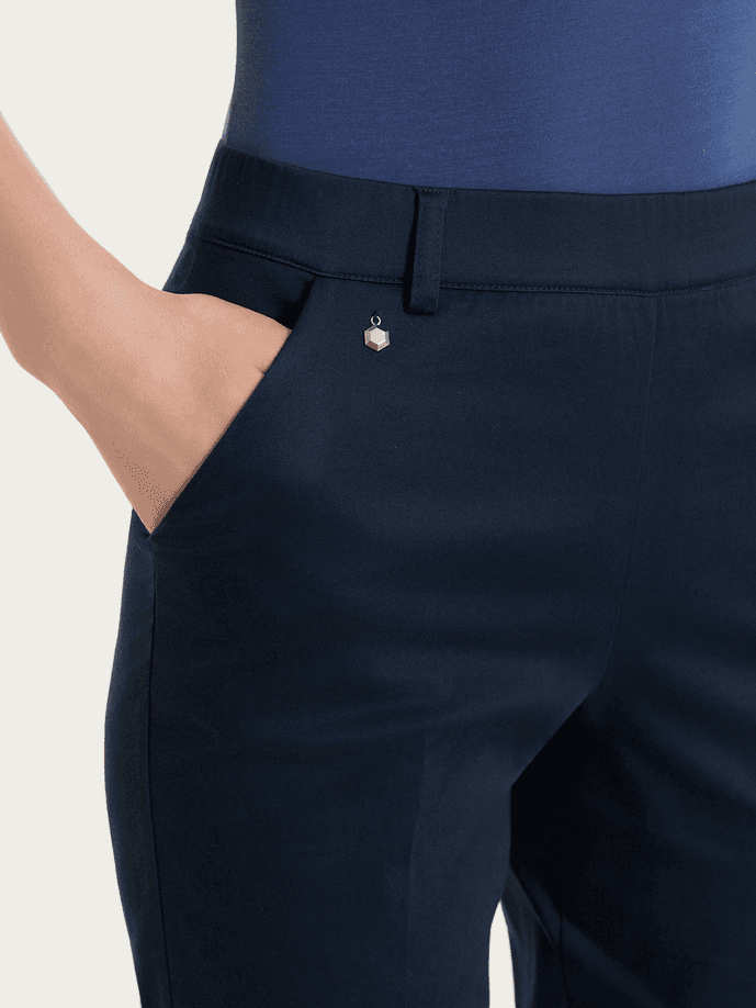 RAGNO pantalone chino donna bleu - 3