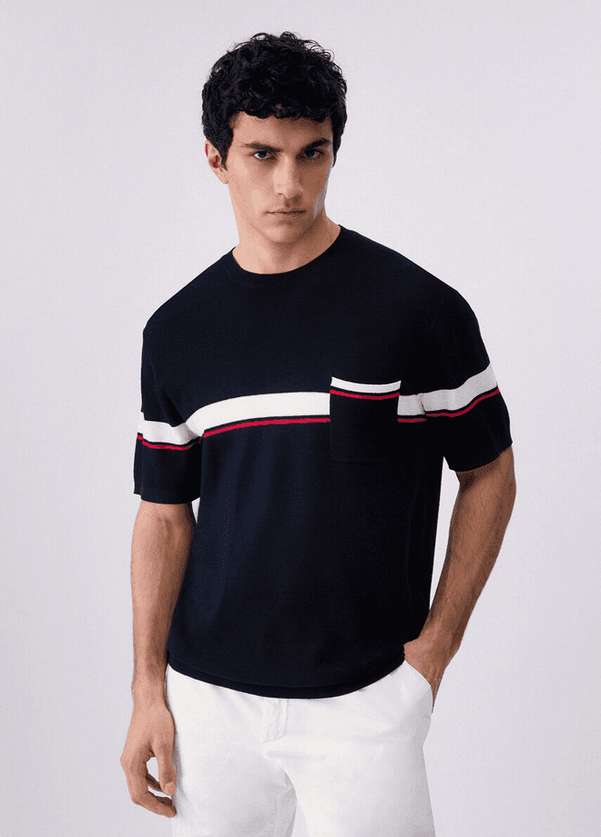 LIU JO t-shirt uomo denim scuro - 2