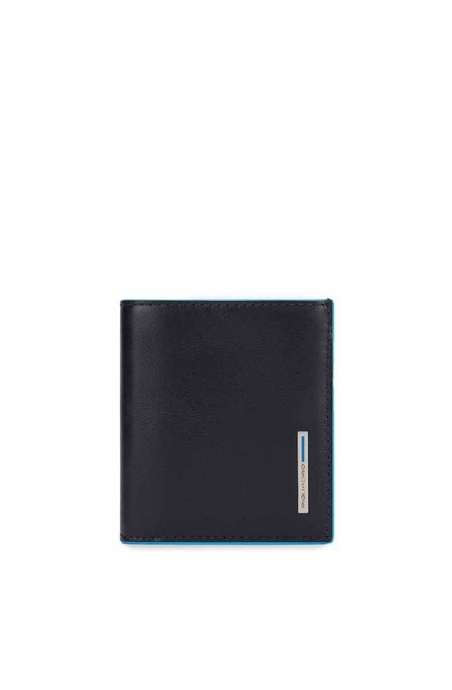 PIQUADRO Portafoglio  blue square Uomo Pelle Nero PU5963B2R-N - 7