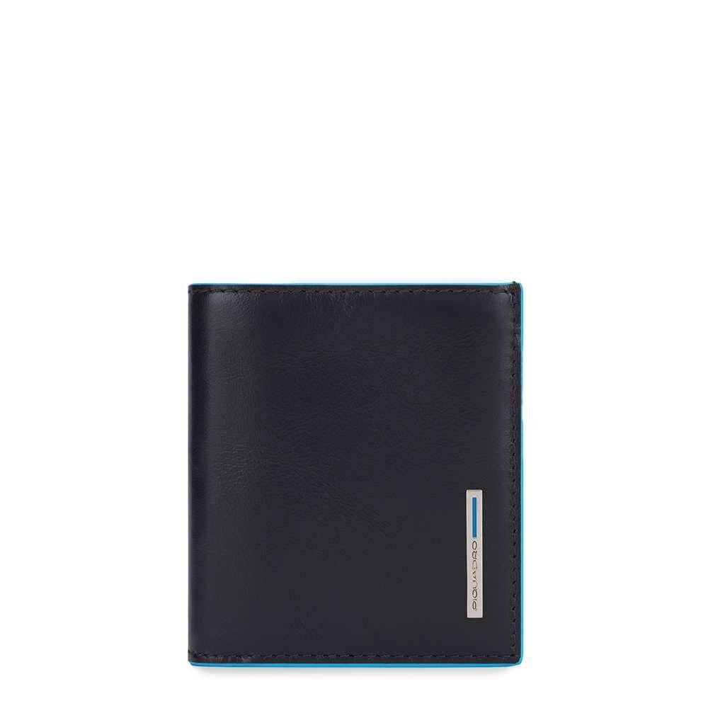 PIQUADRO Portafoglio  blue square Uomo Pelle Nero PU5963B2R-N - 2