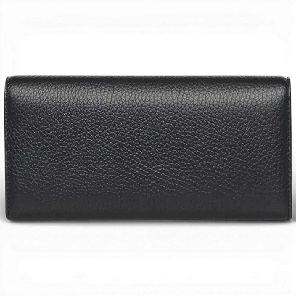 COCCINELLE Coccinelle Portafoglio Metallic Soft Donna Nero in Pelle - 6