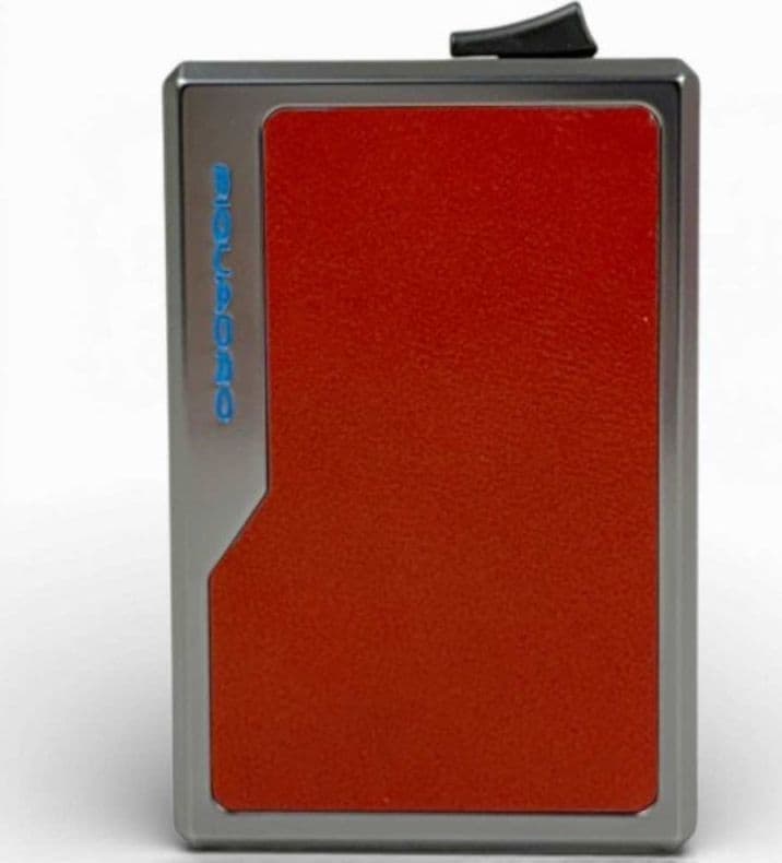 PIQUADRO Piquadro Porta carte di credito Blue Square Unisex Cuoio in Alluminio e Pelle - 7