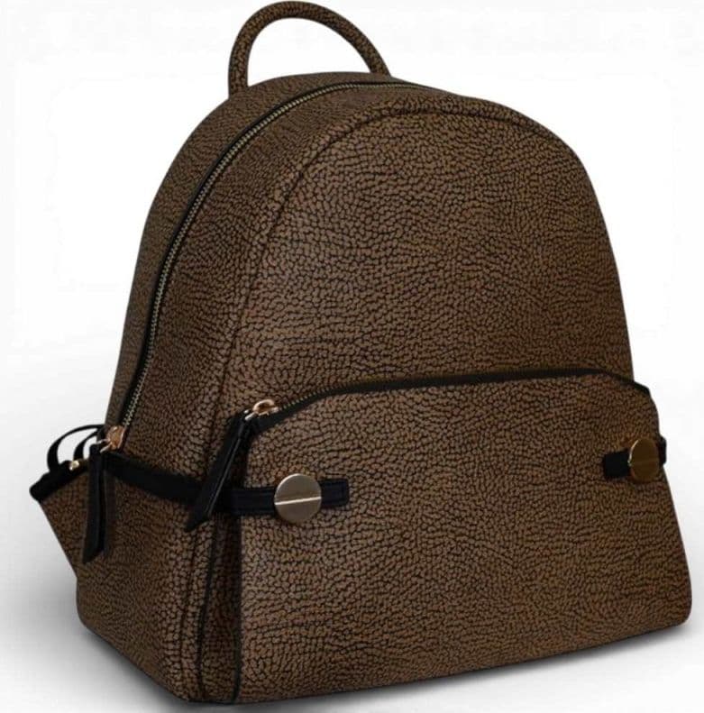Borbonese Zaino M. BORBONESE OP Naturale/Nero - 91010250-0193-311 - 3