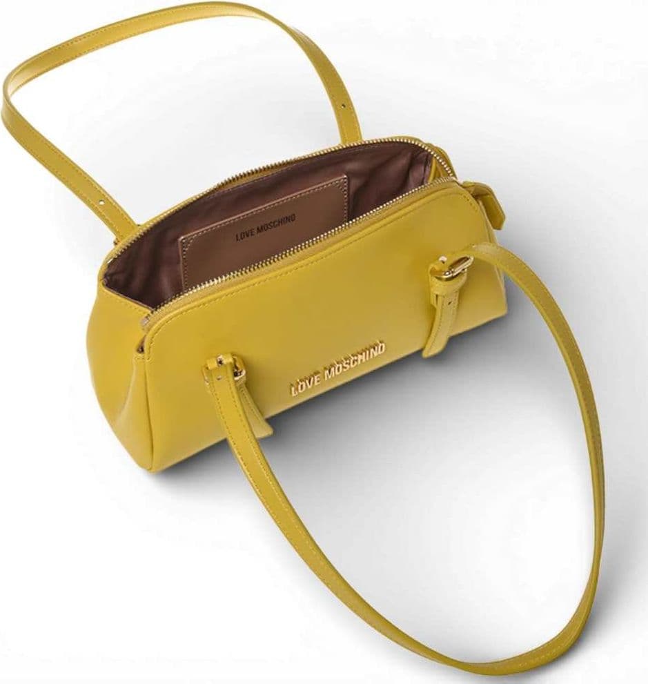 Love Moschino  Borsa Ambra Donna Giallo in Sintetico - 6