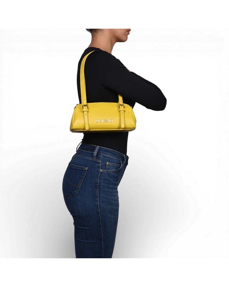 Love Moschino  Borsa Ambra Donna Giallo in Sintetico - 7