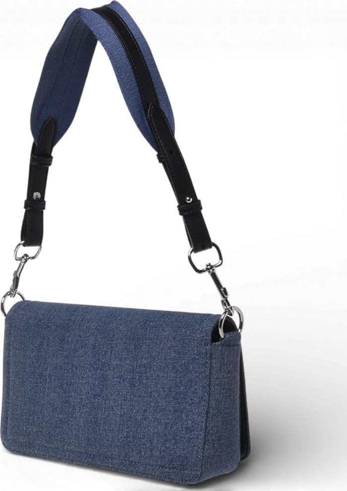 Love Moschino  Borsa Denim Donna Blu in Tessuto - 4