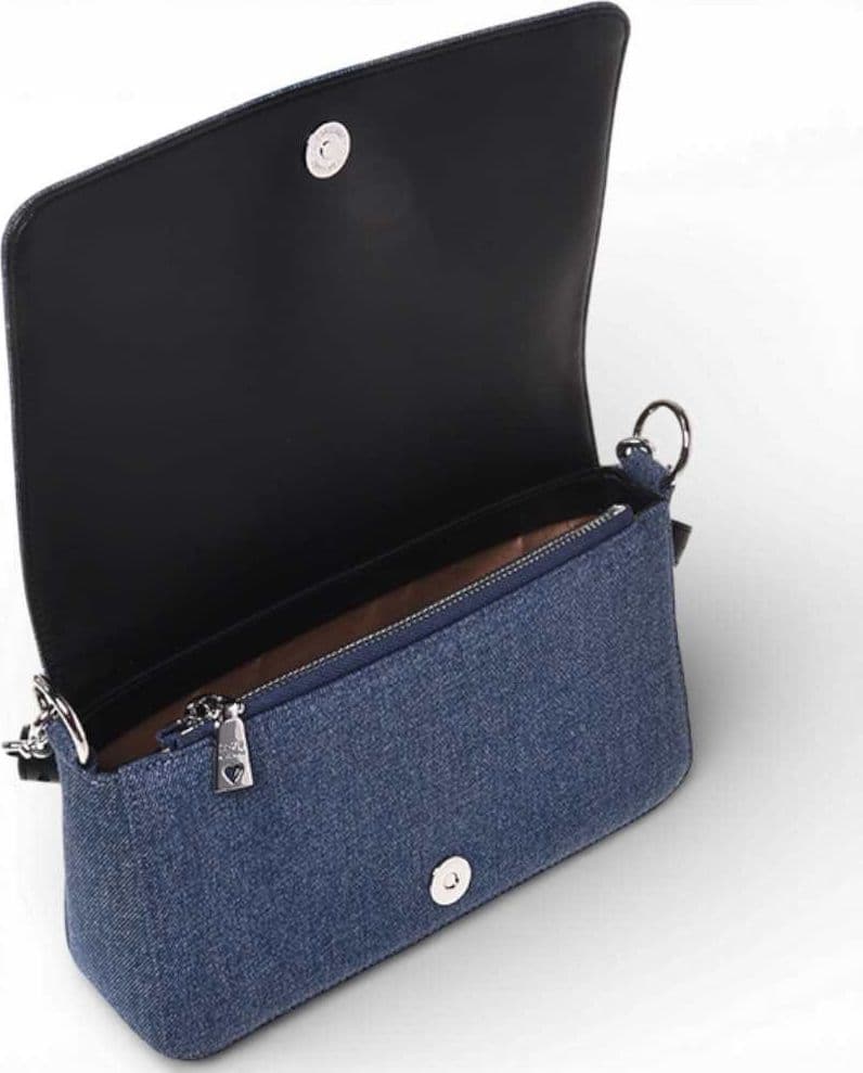 Love Moschino  Borsa Denim Donna Blu in Tessuto - 6