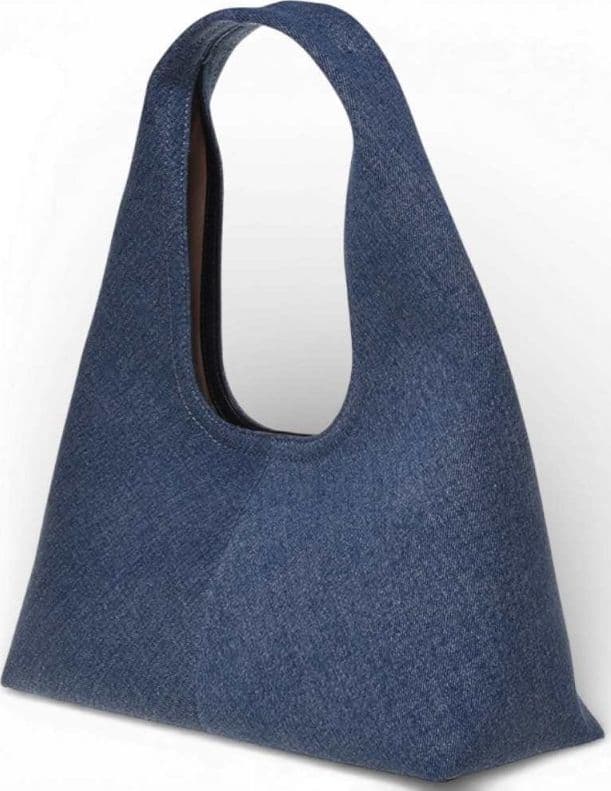 Love Moschino  Borsa Denim Donna Blu in Tessuto - 3