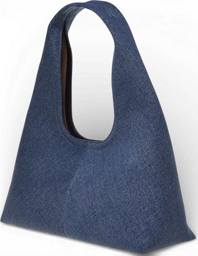 Love Moschino  Borsa Denim Donna Blu in Tessuto - 4