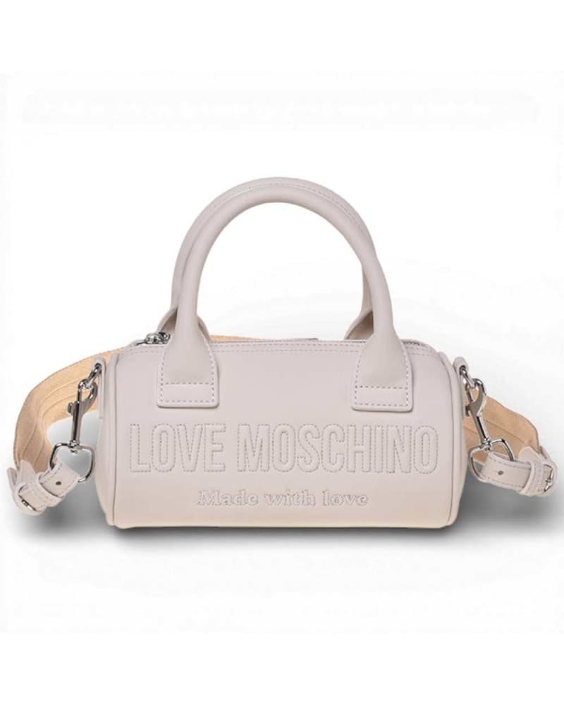 Love Moschino  Borsa Grs Donna Avorio in Sintetico - 9
