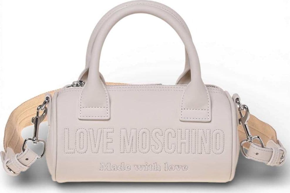 Love Moschino  Borsa Grs Donna Avorio in Sintetico - 2