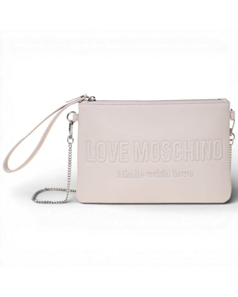 Love Moschino  Borsa Grs Donna Avorio in Sintetico - 9