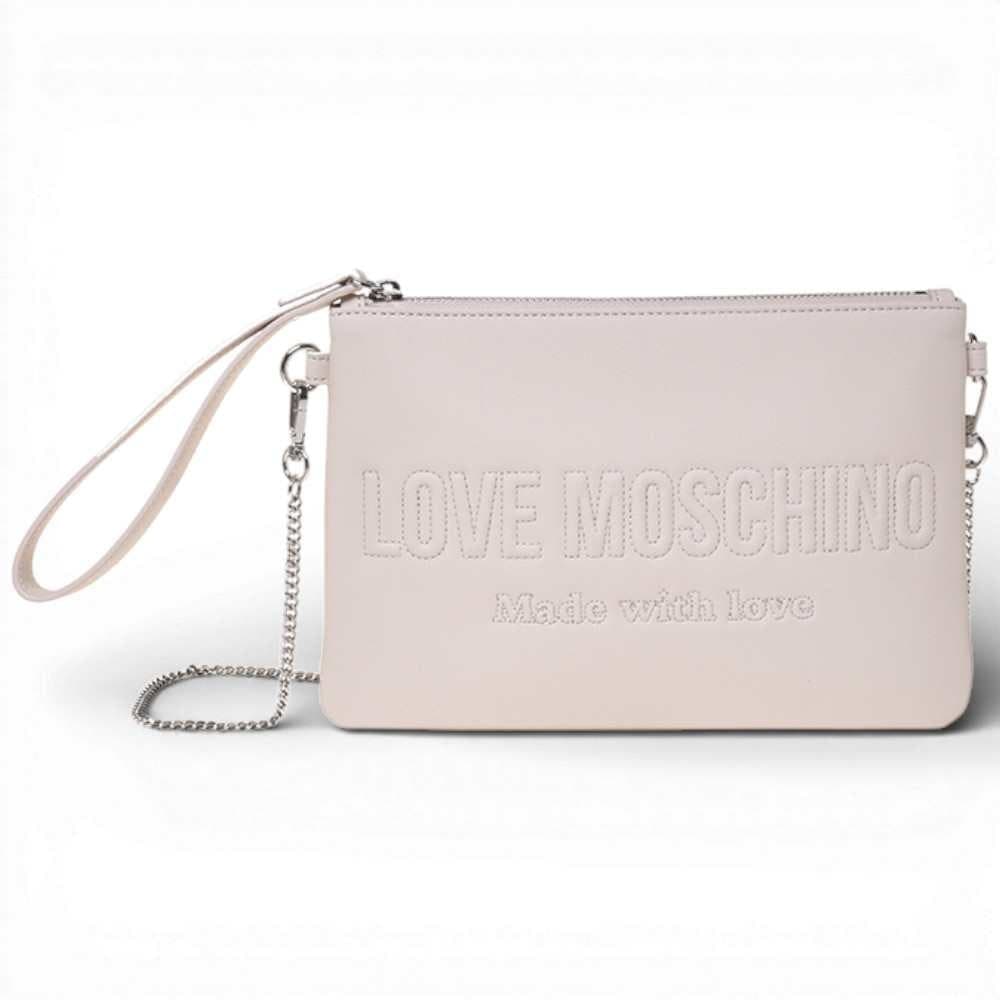 Love Moschino  Borsa Grs Donna Avorio in Sintetico - 2