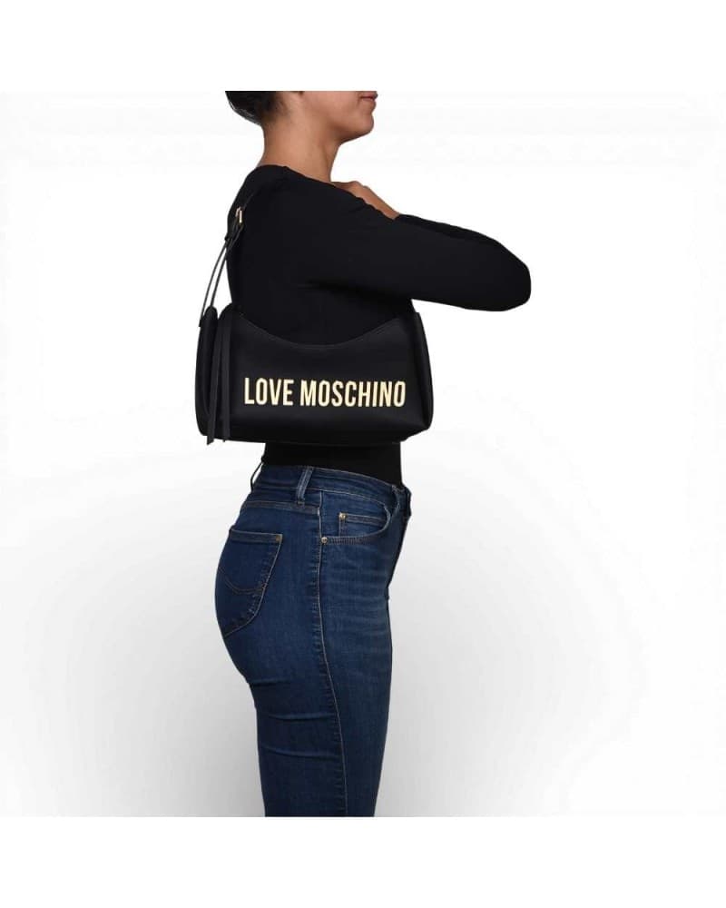Love Moschino  Borsa Grs Donna Nero in Sintetico - 7