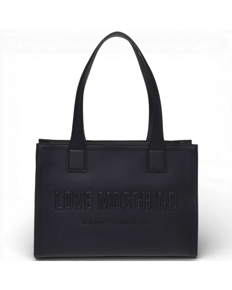 Love Moschino  Borsa Grs Donna Nero in Sintetico - 9