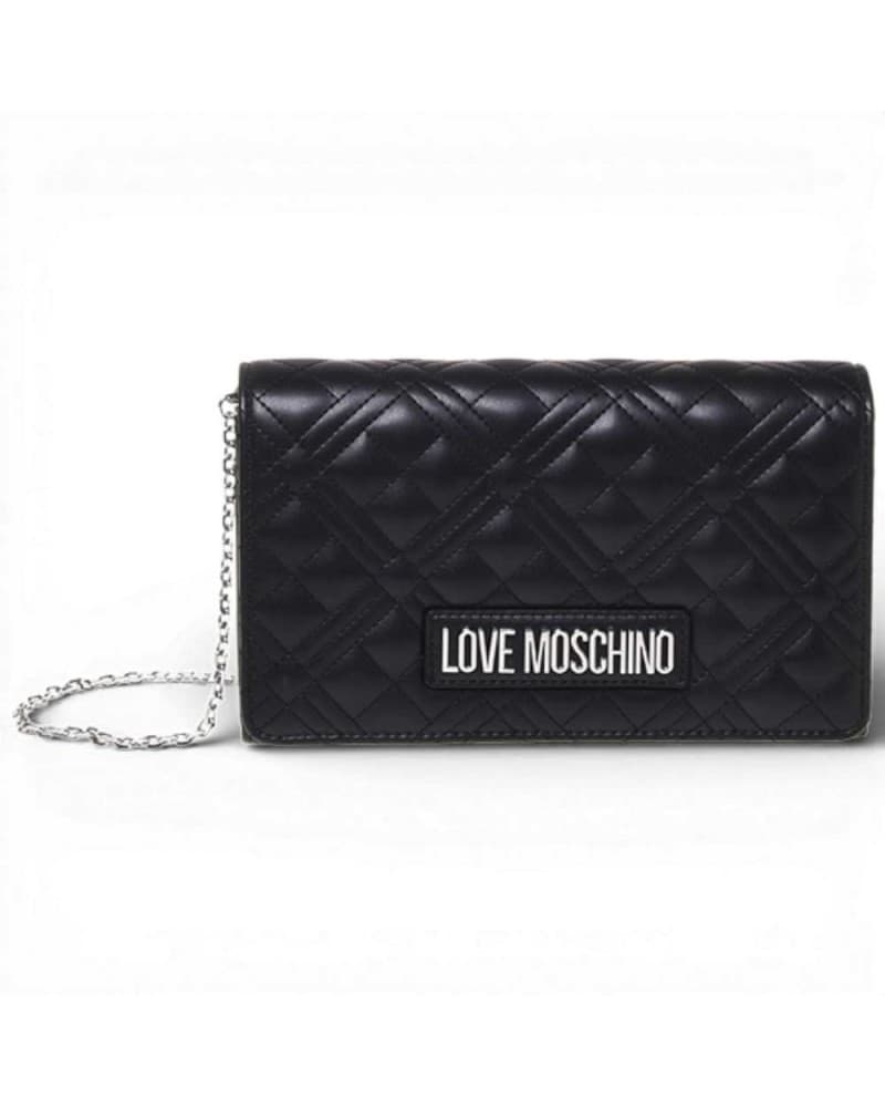 Love Moschino  Borsa Quilted Donna Nero in Sintetico - 9